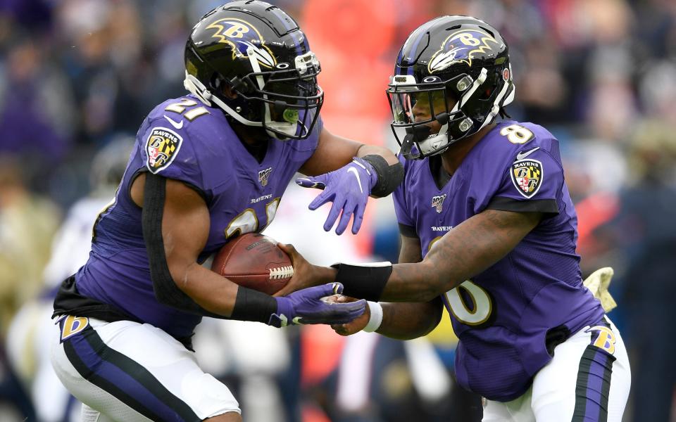 The Baltimore Ravens were once again in flying form over the weekend - Copyright 2019 The Associated Press. All rights reserved.