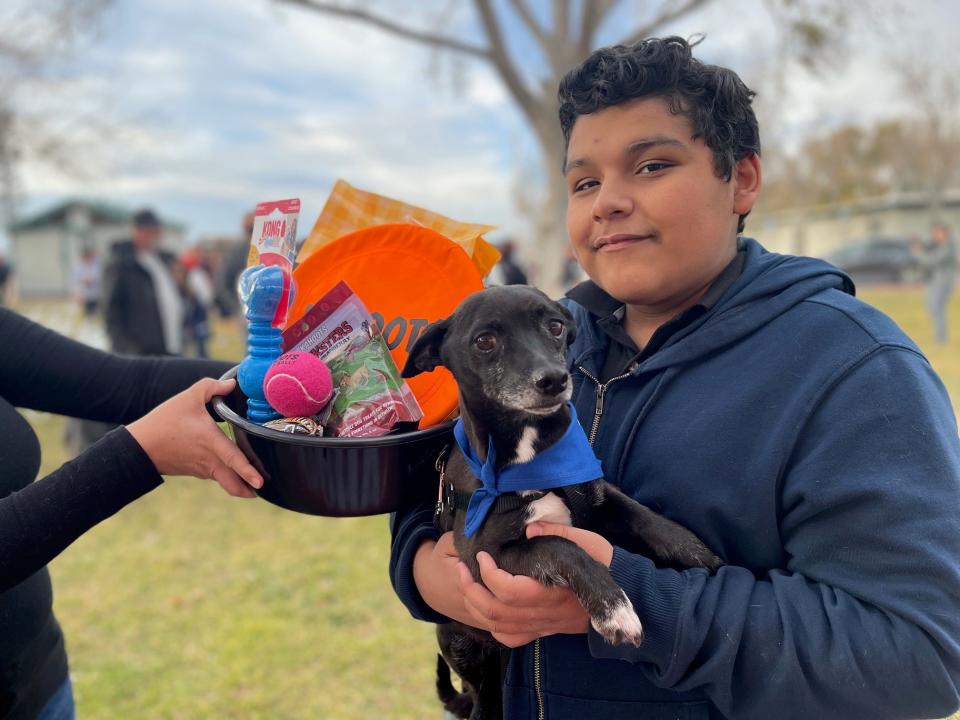 The ribbon cutting ceremony for the Timberlane Dog Park in Hesperia was a tail wagging success for humans and their furry companions on Friday, Jan. 19, 2024.