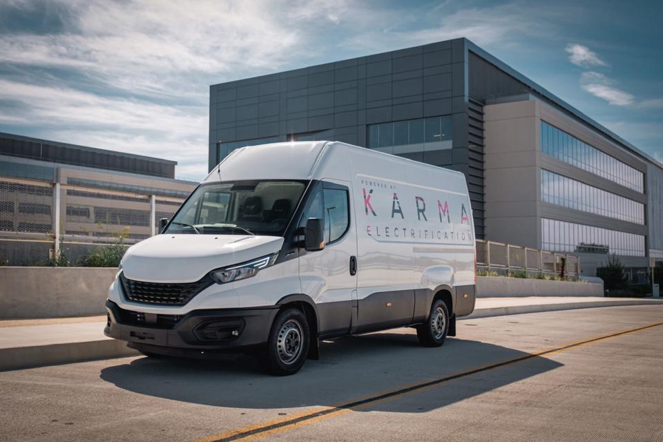 Karma Automotive's E Flex utility van. 1