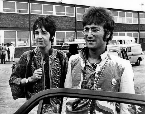 Cummings Archives/Redferns Paul McCartney and John Lennon
