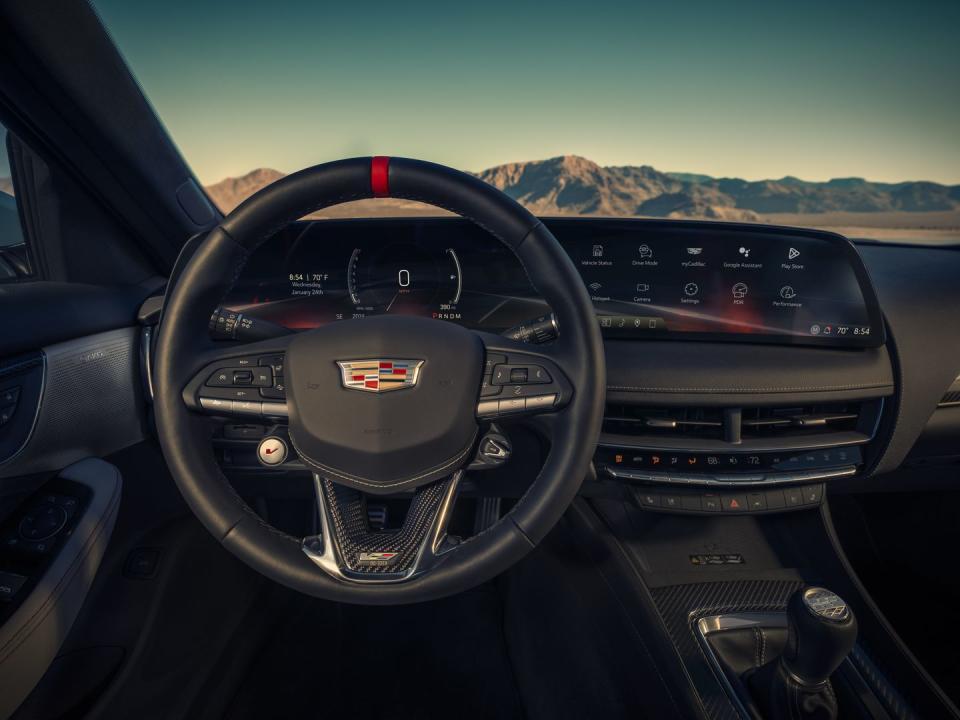 2025 cadillac ct5 v blackwing interior