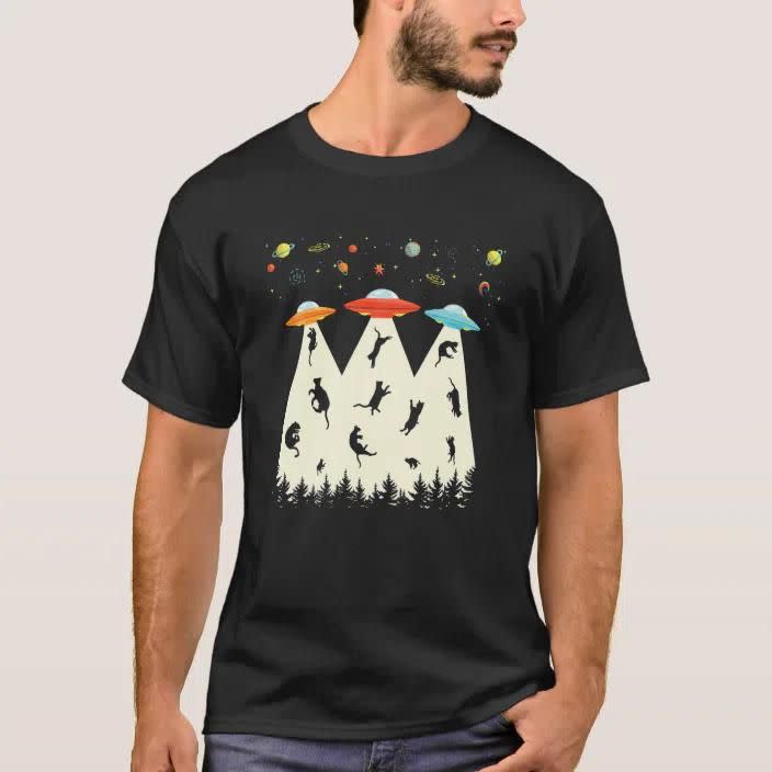 12) UFO Cat Shirt