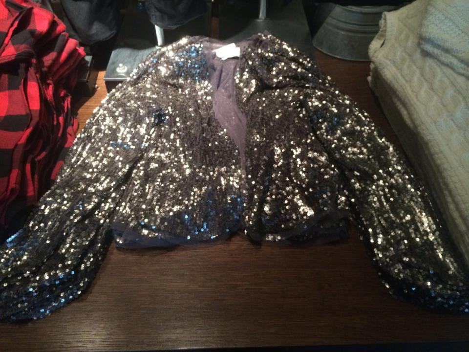 abercrombie and fitch sparkly jacket