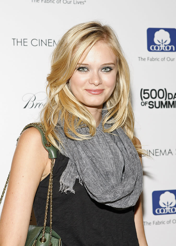 500 days of summer NY Screening 2009 Sara Paxton