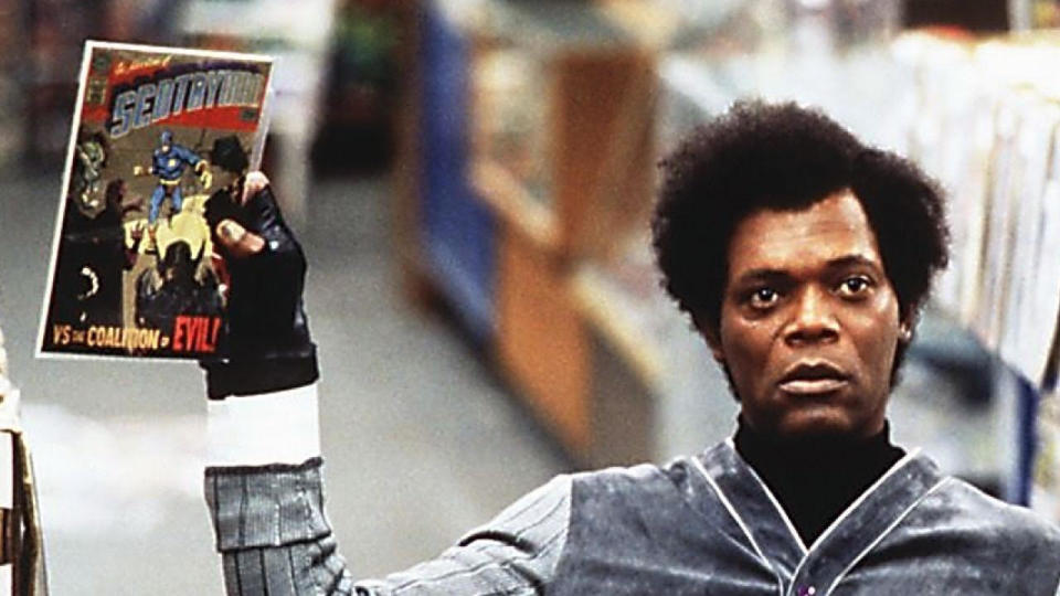 Samuel L. Jackson in Unbreakable