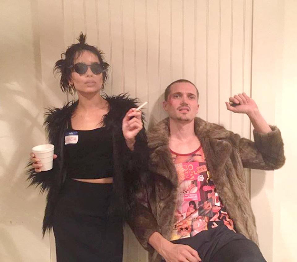 Zoë Kravitz & Karl Glusman