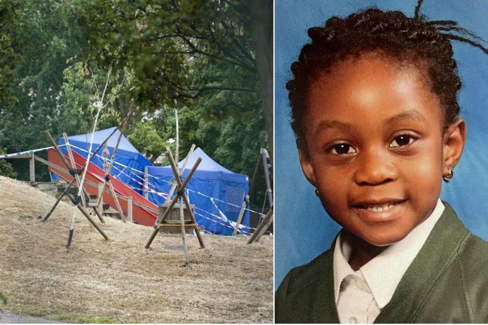 <p>Alexia died when a rotting playground swing collapsed on her in Mile End park in Tower Hamlets.</p> (Alex Lentati/ Supplied)