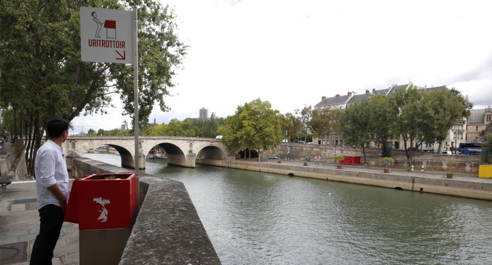 Paris street urinals near school spark outrage