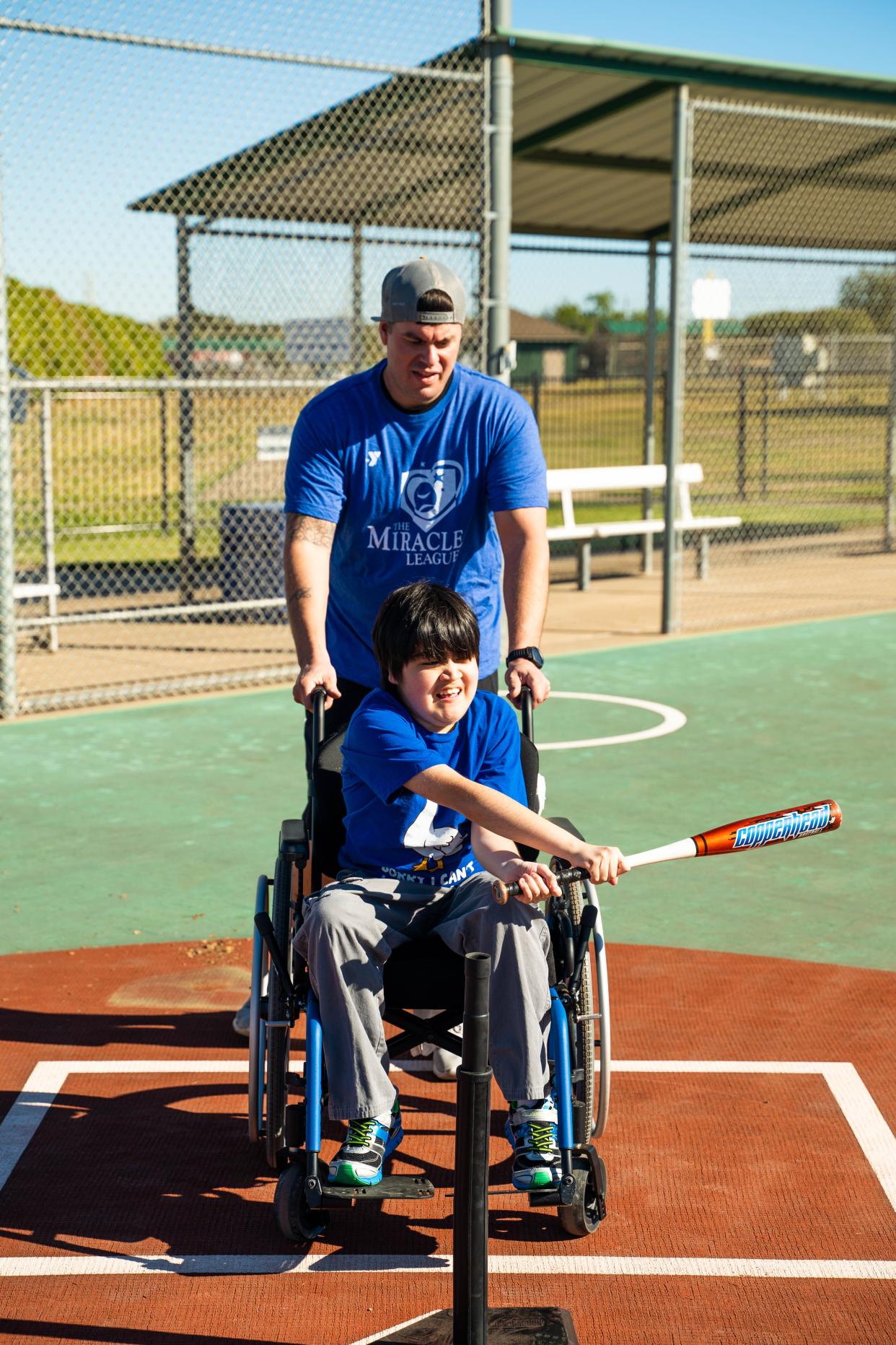 Each Miracle League participant is paired with a buddy who helps them in whatever way possible. The spring season begins April 1.