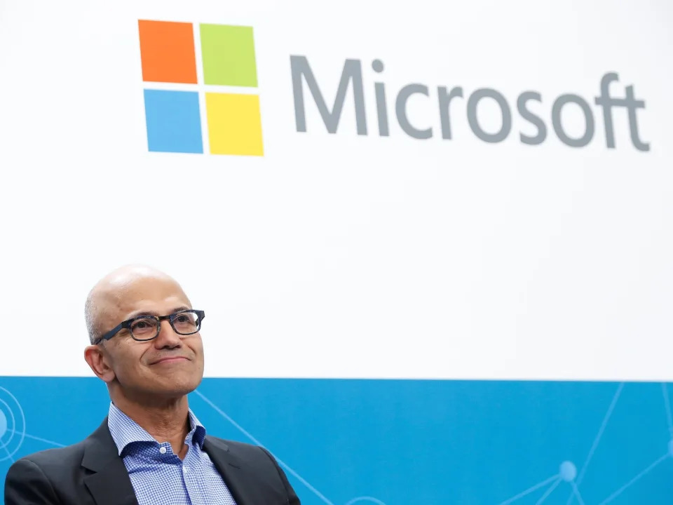 Photo of Microsoft CEO Satya Nadella