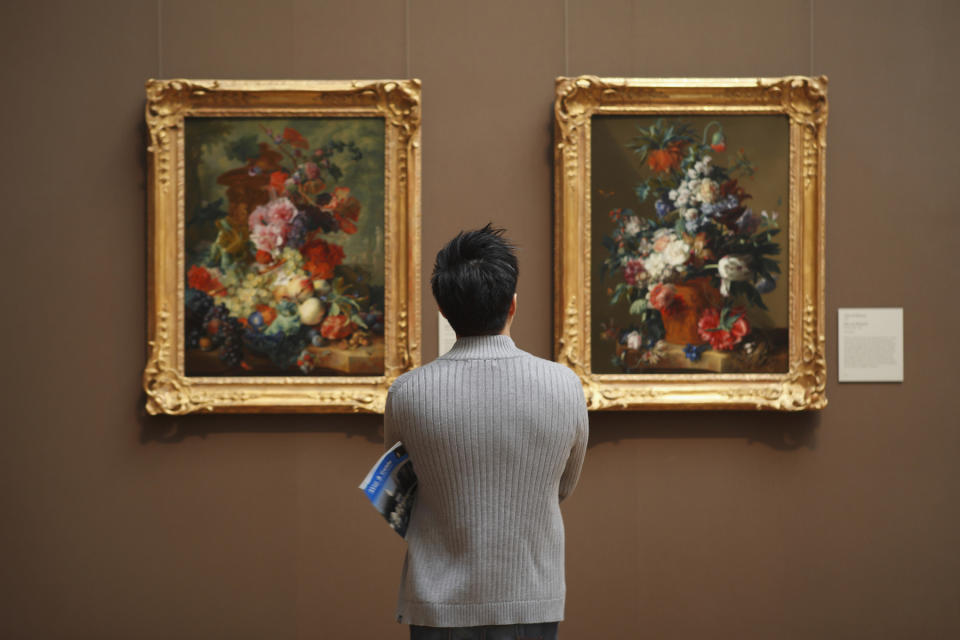 In der Regel sind ausgestellte Kunstschätze elektronisch gesichert. (Symbolbild: Getty Images)
