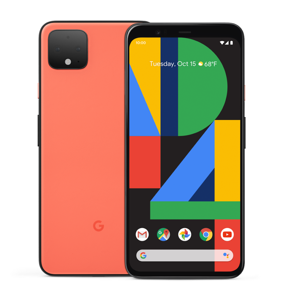 Pixel 4 smartphone