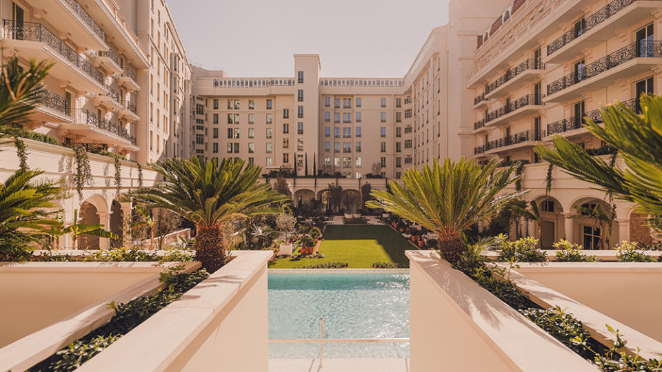 The hotel is making a splash with a massive new infinity pool.