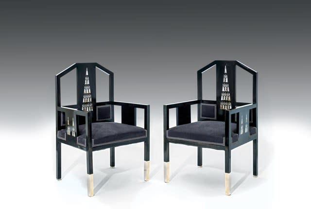 Armchairs at Bel Etage