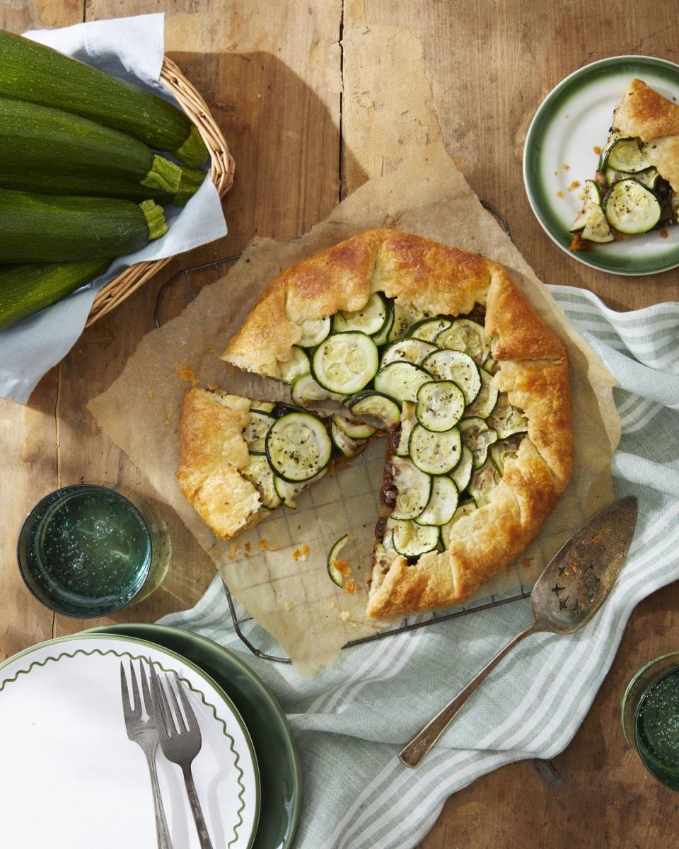 zucchini gruyere galette