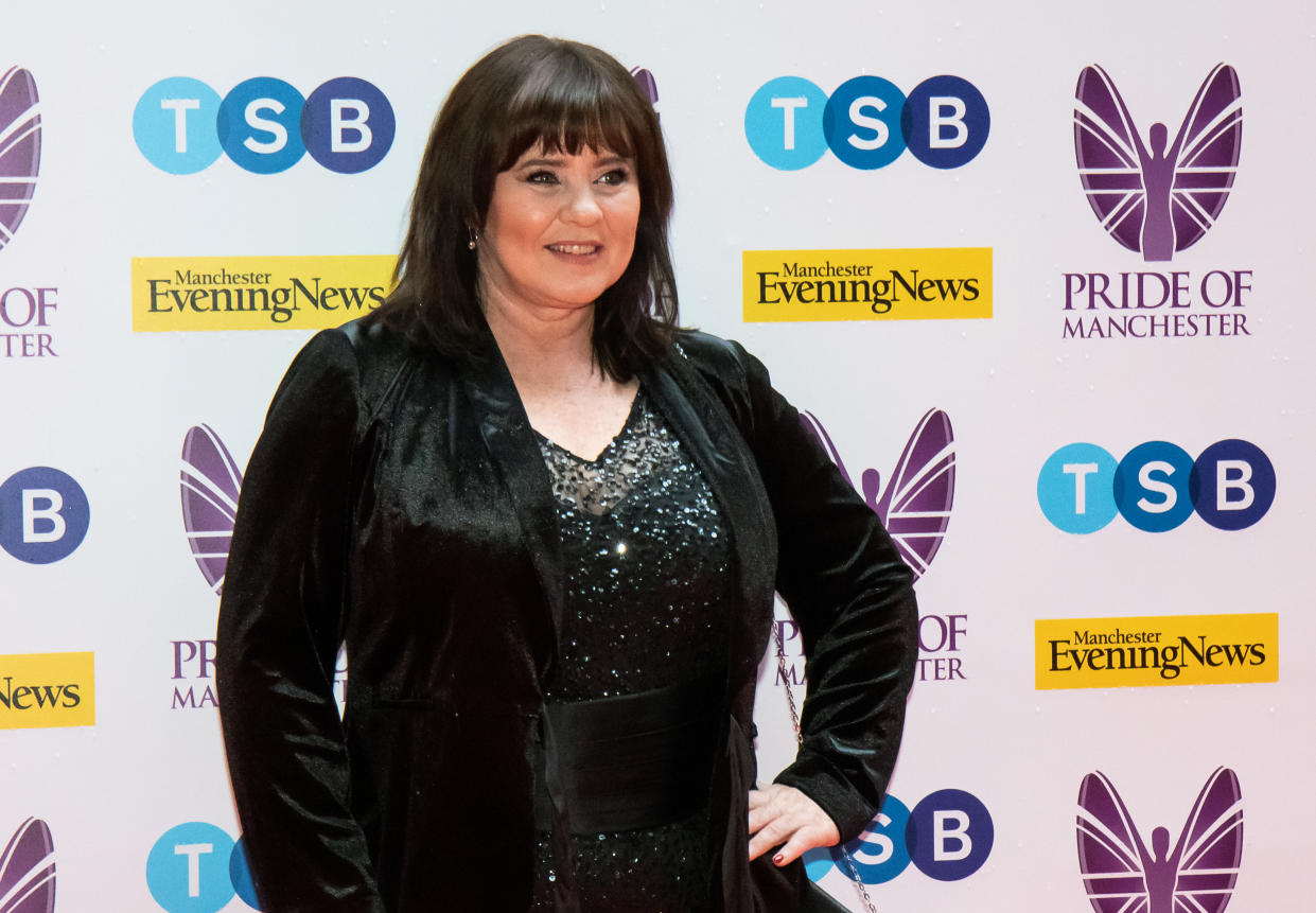 MANCHESTER, ENGLAND - MAY 08: Coleen Nolan attends the Pride of Manchester Awards 2019 at Waterhouse Way on May 08, 2019 in Manchester, England. (Photo by Carla Speight/Getty Images)