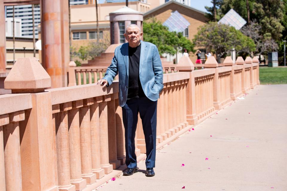 Alfredo Gutierrez on the Arizona State University Tempe campus on May 2, 2024.