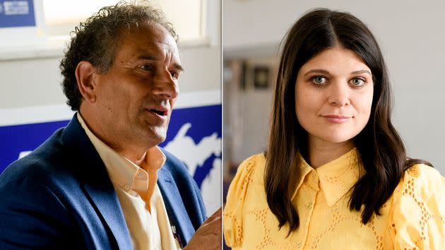 Michigan Reps. Andy Levin, left, and Haley Stevens are competing for the Democratic nomination a suburban Detroit seat. (Photo: Brittany Greeson for HuffPost)