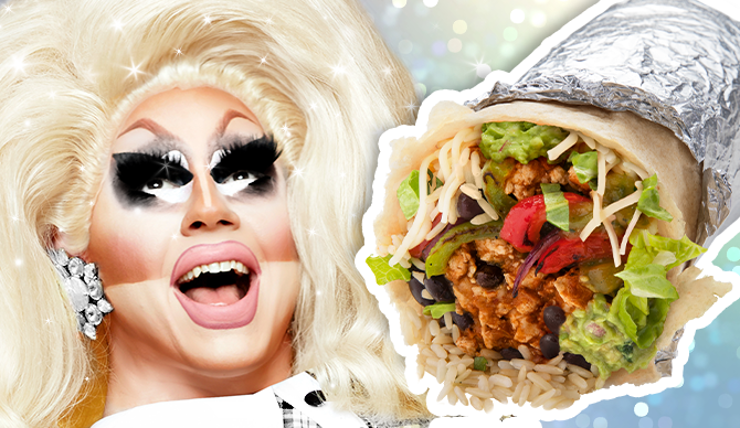 Through June 16, $1 from every Trixie Mattel Pride Burrito order will benefit the nonprofit Trans Lifeline, which offers emotional and financial support to transgender people.