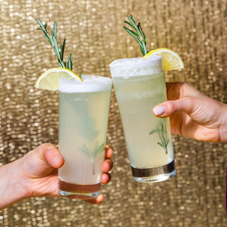 Rosemary Gin Fizz