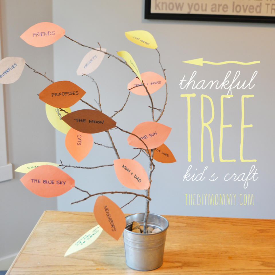 Thankful Tree Craft