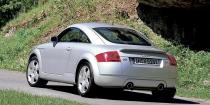 <p><a href="http://www.autoevolution.com/cars/audi-tt-coupe-1998.html#aeng_audi-tt-coupe-1998-18t-150-hp" rel="nofollow noopener" target="_blank" data-ylk="slk:First shown at the 1995 Frankfurt Auto Show;elm:context_link;itc:0;sec:content-canvas" class="link ">First shown at the 1995 Frankfurt Auto Show</a>, the TT made it to production in 1998.</p>