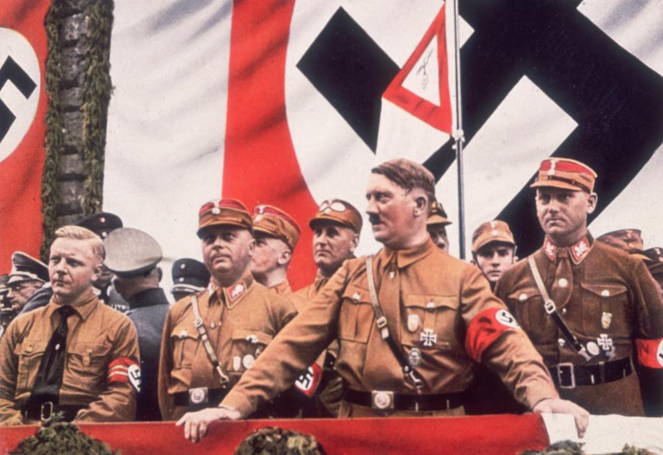 Hitler’s Nazi party (stock image). It’s alleged that Hans Asperger worked closely with the Nazis (Getty)