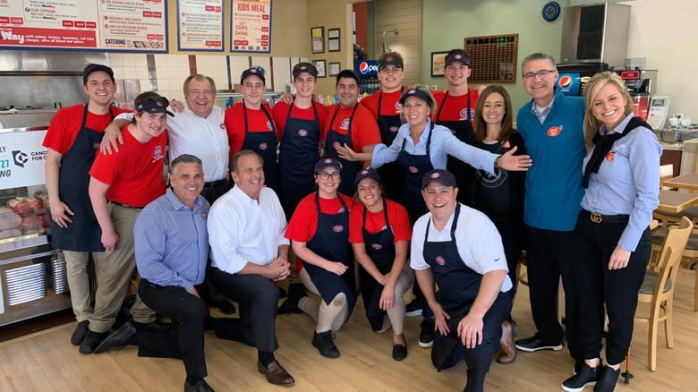 Jersey Mike's employees smiling