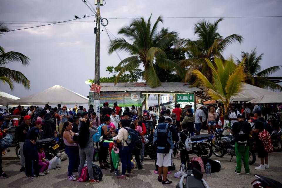 Migrants prepare to board boats in Necoclí before crossing to Capurganá, | Spenser Heaps, Deseret News