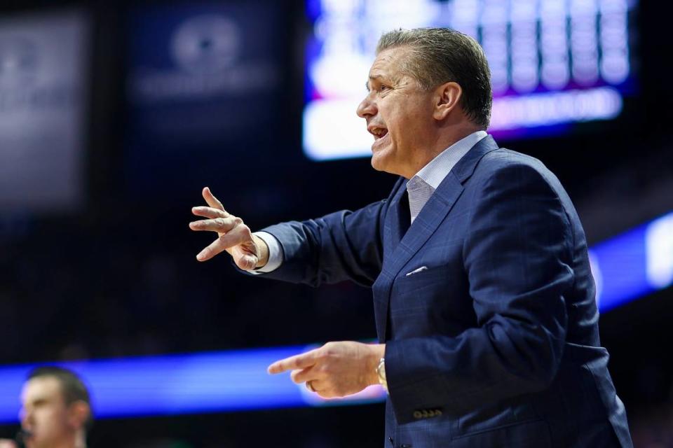 John Calipari’s Wildcats entered Wednesday tied with Florida for fifth place in the SEC at 7-4, trailing South Carolina (9-2), Alabama (9-2), Auburn (8-3) and Tennessee (7-3).