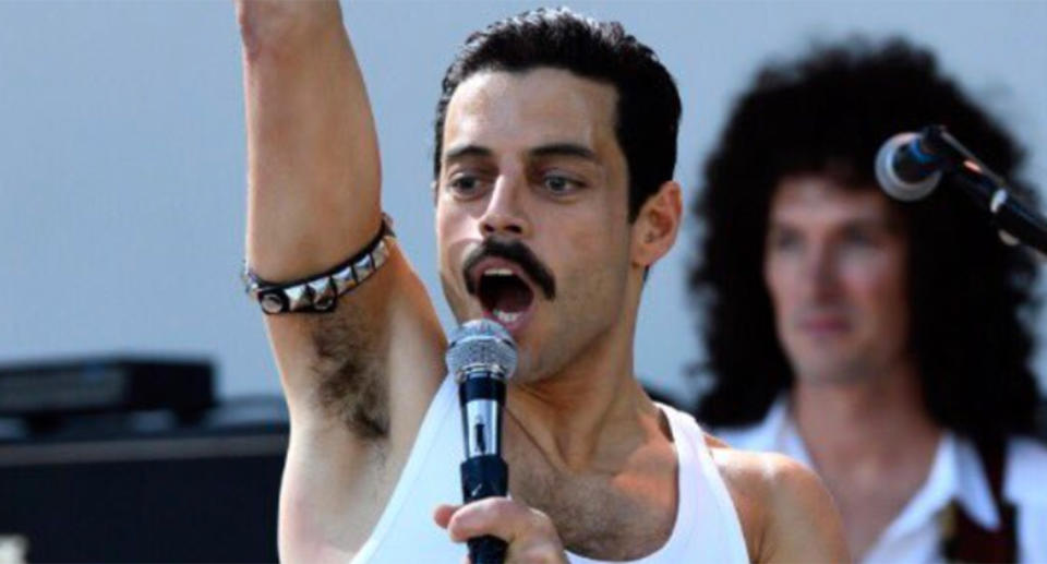 Rami Malek as Freddie Mercury (Twitter)