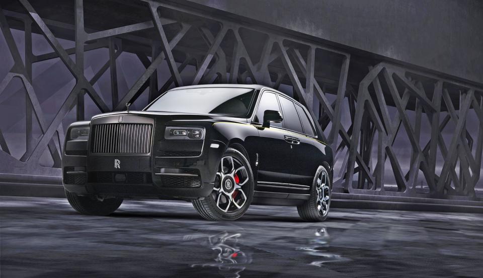 <p>Last year, the <a href="https://www.caranddriver.com/rolls-royce/cullinan" rel="nofollow noopener" target="_blank" data-ylk="slk:Rolls-Royce Cullinan;elm:context_link;itc:0;sec:content-canvas" class="link ">Rolls-Royce Cullinan</a>, the brand's first SUV, ranked 10th on this list. Its 6.7-liter twin-turbo V-12, borrowed from the latest Phantom sedan, makes 563 horsepower and 627 lb-ft of torque. This year, however, Rolls has cranks things up with the Cullinan Black Badge, a more powerful, range-topping version of the world's most regal SUV. In the Black Badge, the V-12's engine control unit is reflashed to produce 600 hp and 664 lb-ft of torque. The only SUV on this list with suicide doors is also the heaviest. During previous testing, the Cullinan <a href="https://www.caranddriver.com/reviews/a29622365/2019-rolls-royce-cullinan-by-the-numbers/" rel="nofollow noopener" target="_blank" data-ylk="slk:tipped the scales at 6086 pounds and hit 60 mph in 4.5 seconds;elm:context_link;itc:0;sec:content-canvas" class="link ">tipped the scales at 6086 pounds and hit 60 mph in 4.5 seconds</a>. </p><p><a class="link " href="https://www.caranddriver.com/rolls-royce/cullinan/specs" rel="nofollow noopener" target="_blank" data-ylk="slk:MORE CULLINAN SPECS;elm:context_link;itc:0;sec:content-canvas">MORE CULLINAN SPECS</a></p>