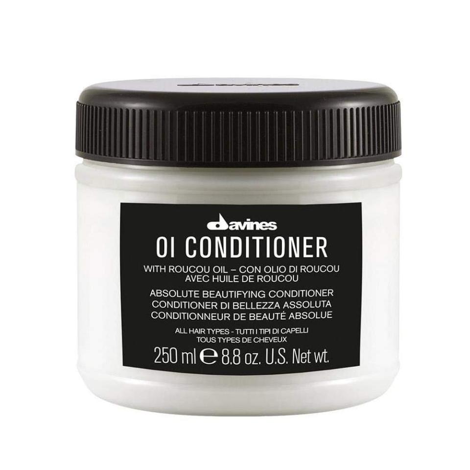 Davines OI conditioner, long hair for men