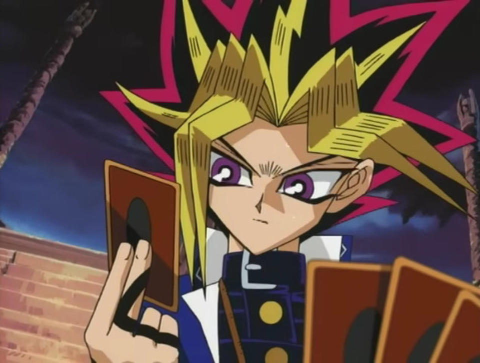 The Pharaoh taught Yugi how to duel, but he will not teach you. <p>Konami</p>