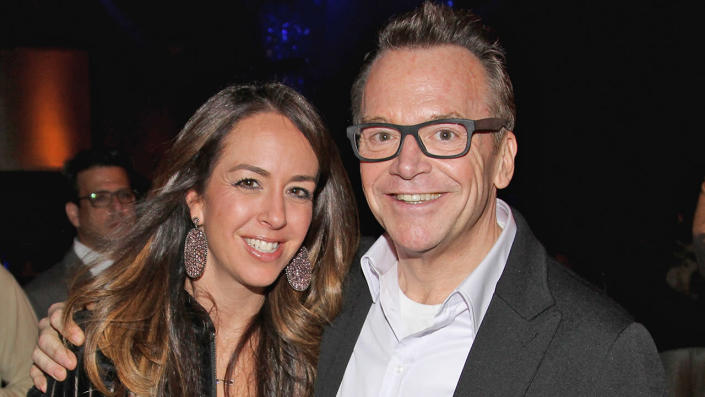 Arnold and his ex Ashley Groussman finalized their divorce in 2020. 