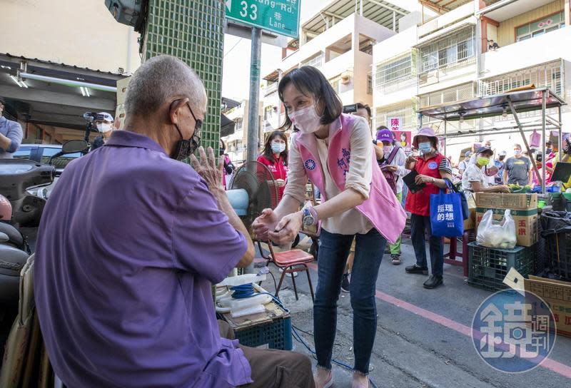 國民黨高雄市長參選人柯志恩，表明她與高雄有種種連結。（本刊資料照）