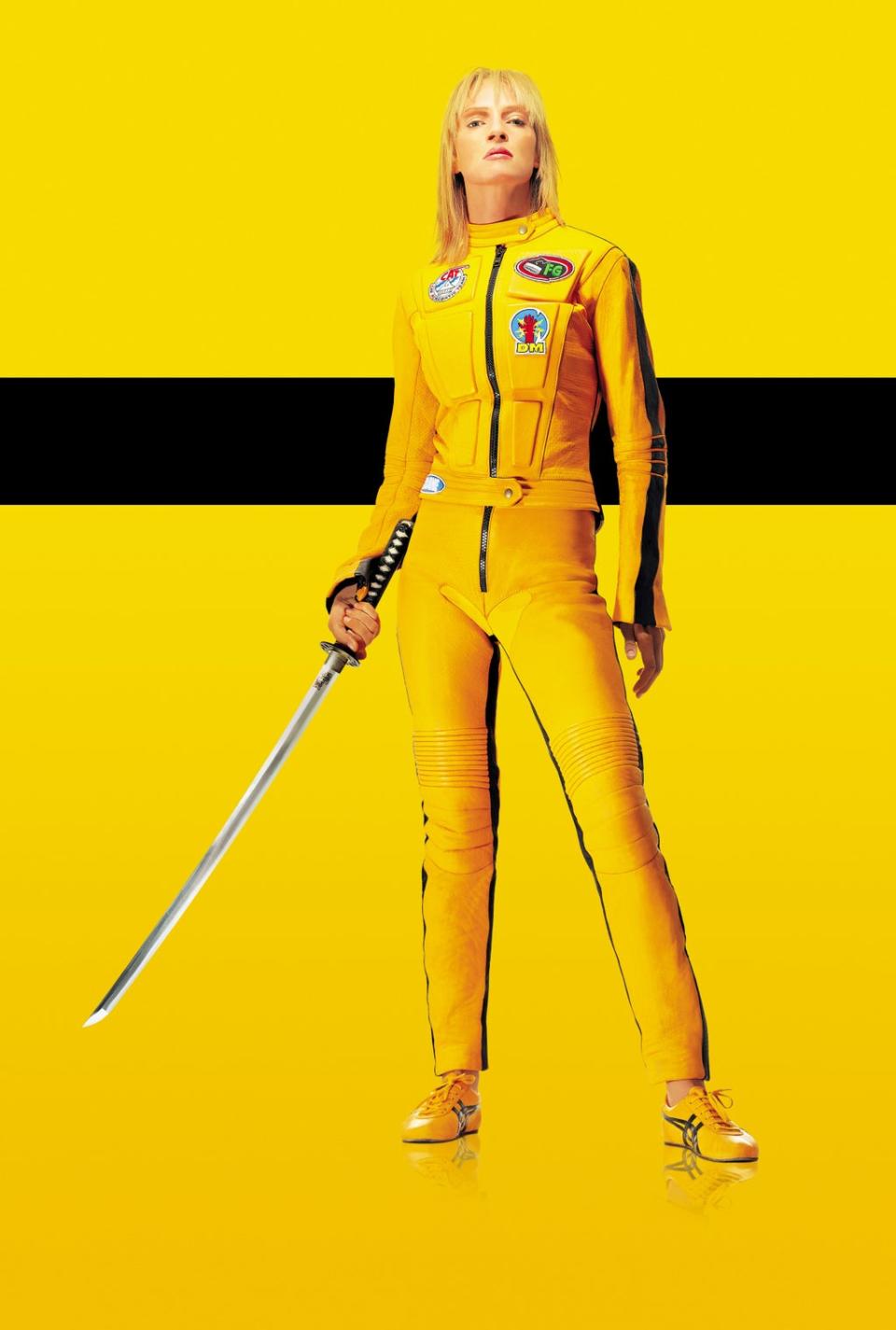 The iconic bright yellow skin-tight outfit became the film’s calling card (Handout)