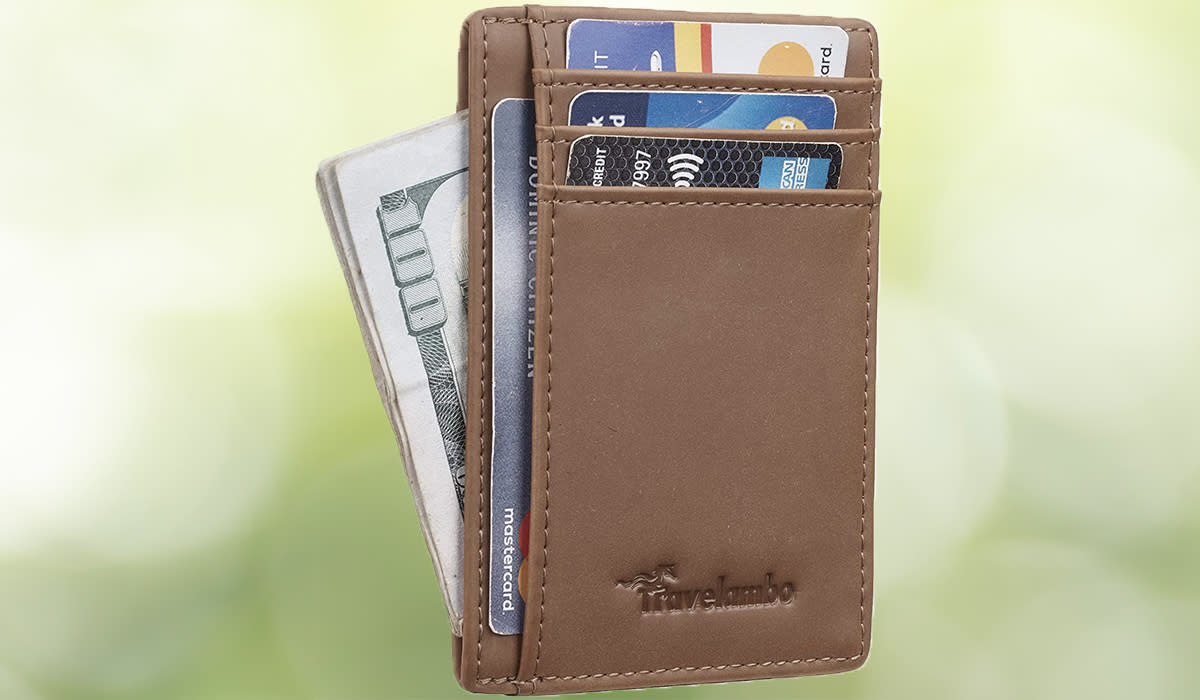 Travelambo slim wallet (Photo: Amazon)