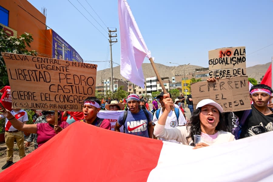 Estado de emergencia en Perú/Foto: AFP.