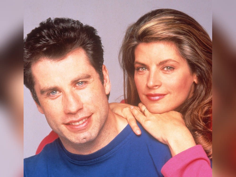 John Travolta und Kirstie Alley in "Kuck mal, wer da spricht 2" (1990). (Bild: imago/United Archives)