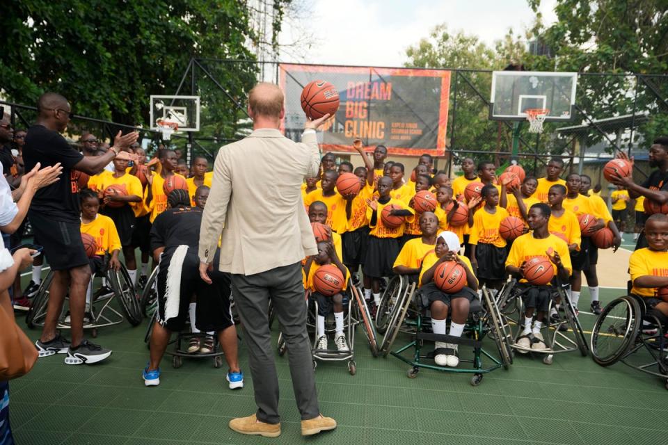 Prince Harry recently celebrated the 10th anniversary of the Invictus Games in the UK and Nigeria. (Copyright 2024 The Associated Press. All rights reserved)