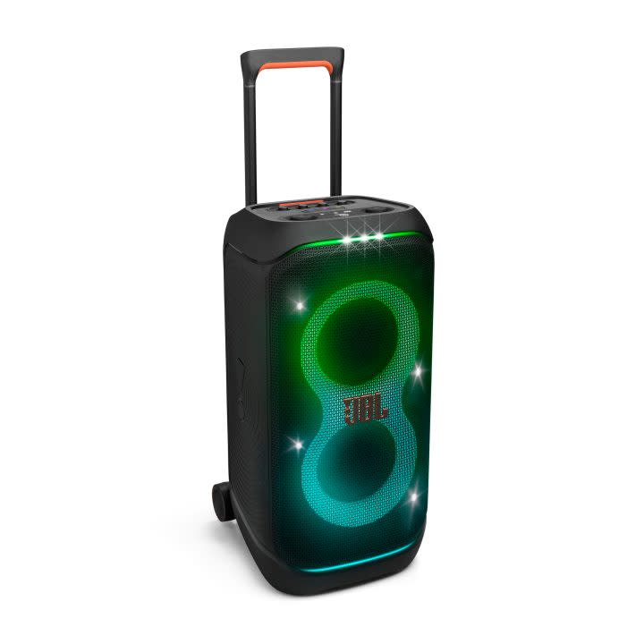 EMBARGOED IMAGE – The JBL PartyBox Stage 320 party speaker.