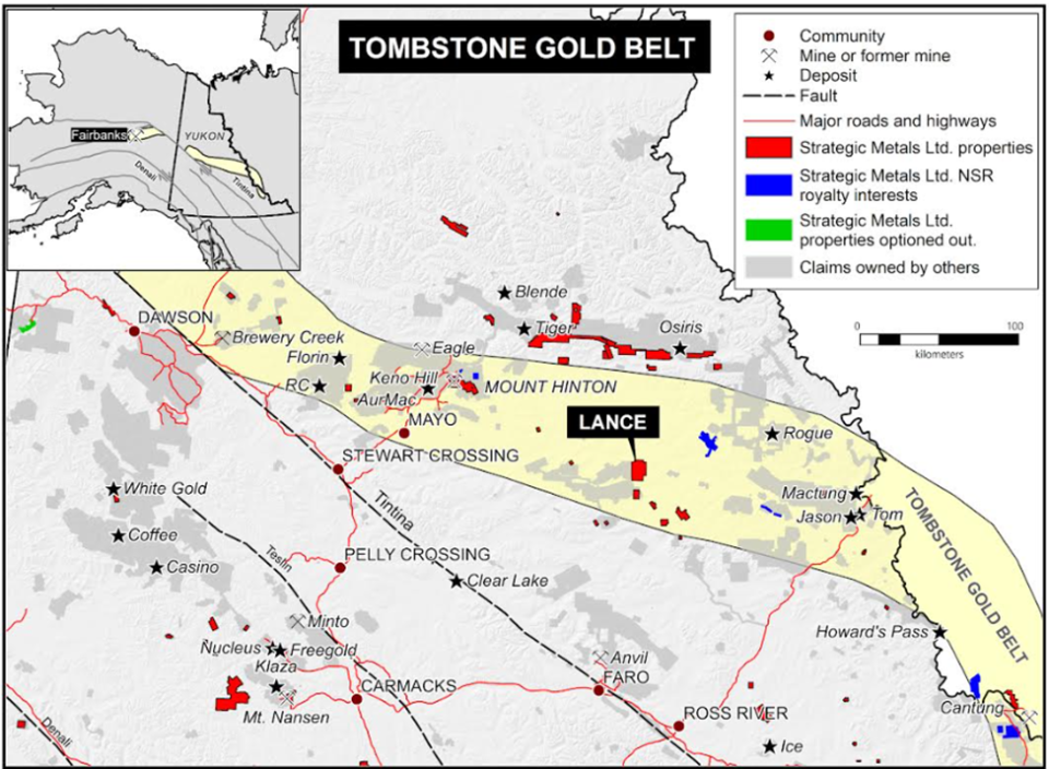 Strategic Metals Ltd., Tuesday, November 15, 2022, Press release picture