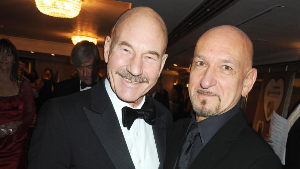 Patrick Stewart and Ben Kingsley, 2009