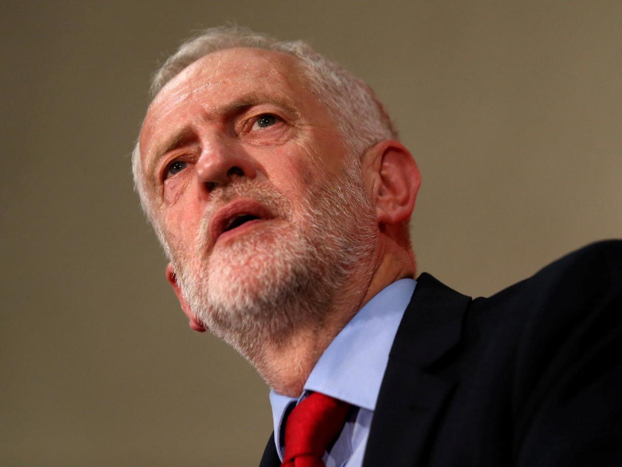 Jeremy Corbyn faces challenges from both Labour MPs and peers to his Brexit policy: Reuters