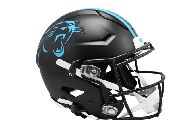 Custom Carolina Panthers Black Special 3d Speed Flex Pocket