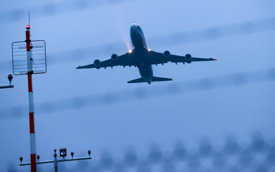 Boeing 747 cargo plane