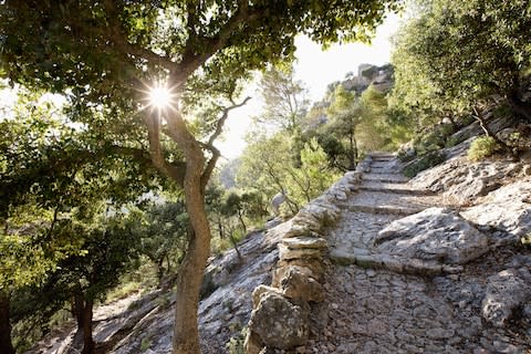 The footpath up to Castell d’Alaró - Credit: getty