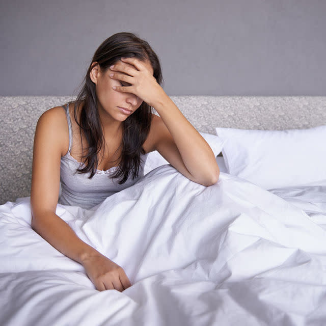 <p>There are plenty of reasons you might feel super tired, but one of them could be that you're pregnant. Fatigue is a sign of pregnancy that shows up very early on due to the high levels of the hormone <a rel="nofollow noopener" href="https://www.urmc.rochester.edu/encyclopedia/content.aspx" target="_blank" data-ylk="slk:progesterone;elm:context_link;itc:0;sec:content-canvas" class="link ">progesterone</a> in your body.</p>