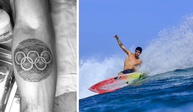 These Olympic Surfers Made Their Achievement Permanent With Tattoos